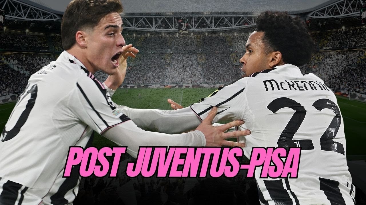 POST PARTITA JUVENTUS-PISA DI FUOCO