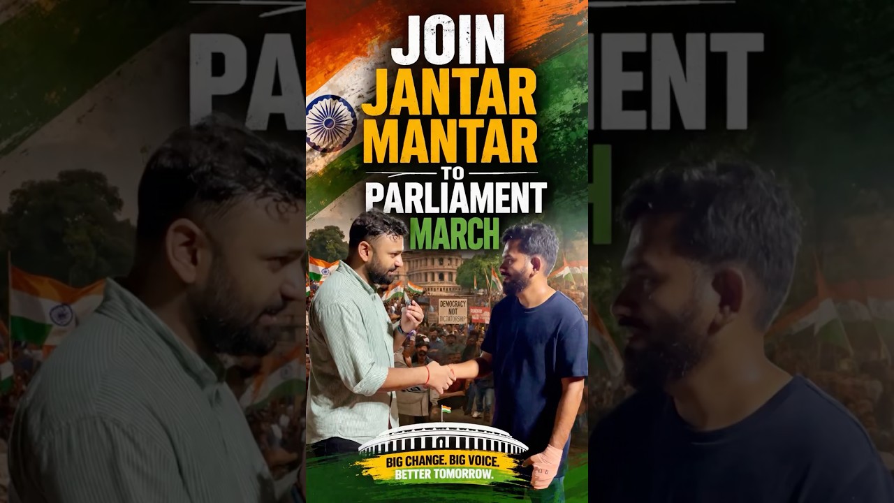 Join the July 20th march from Jantar Mantar to Parliament. Instagram ~ @local.diplomat