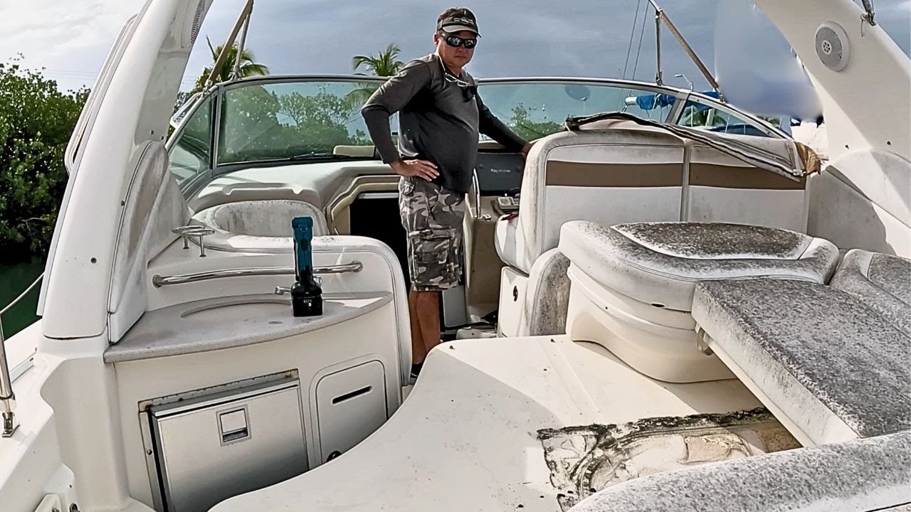 Abandoned Boat 'Will It Start' After Over 3 Years