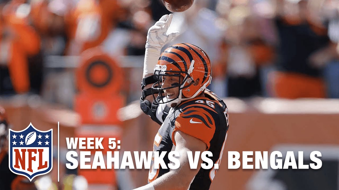 Andy Dalton Fires to Tyler Eifert for a TD against the Seahawks | Seahawks vs. Bengals | NFL
