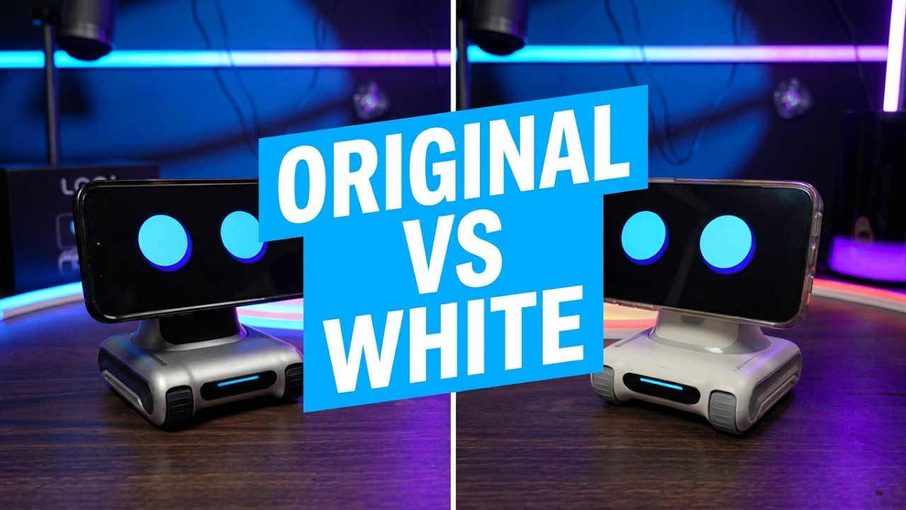 Looi AI robot Desktop Companion unboxing - White version