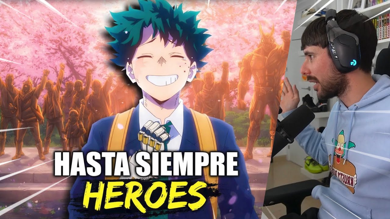 REACCIÓN A '¿Rompió BOKU NO HERO la maldición del Shonen?' de Kalathras