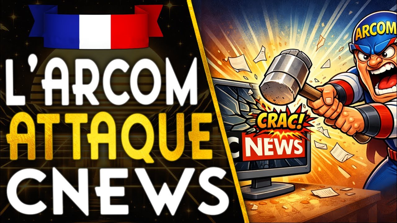 🇫🇷L'ARCOM met en DEMEURE CNEWS pour 