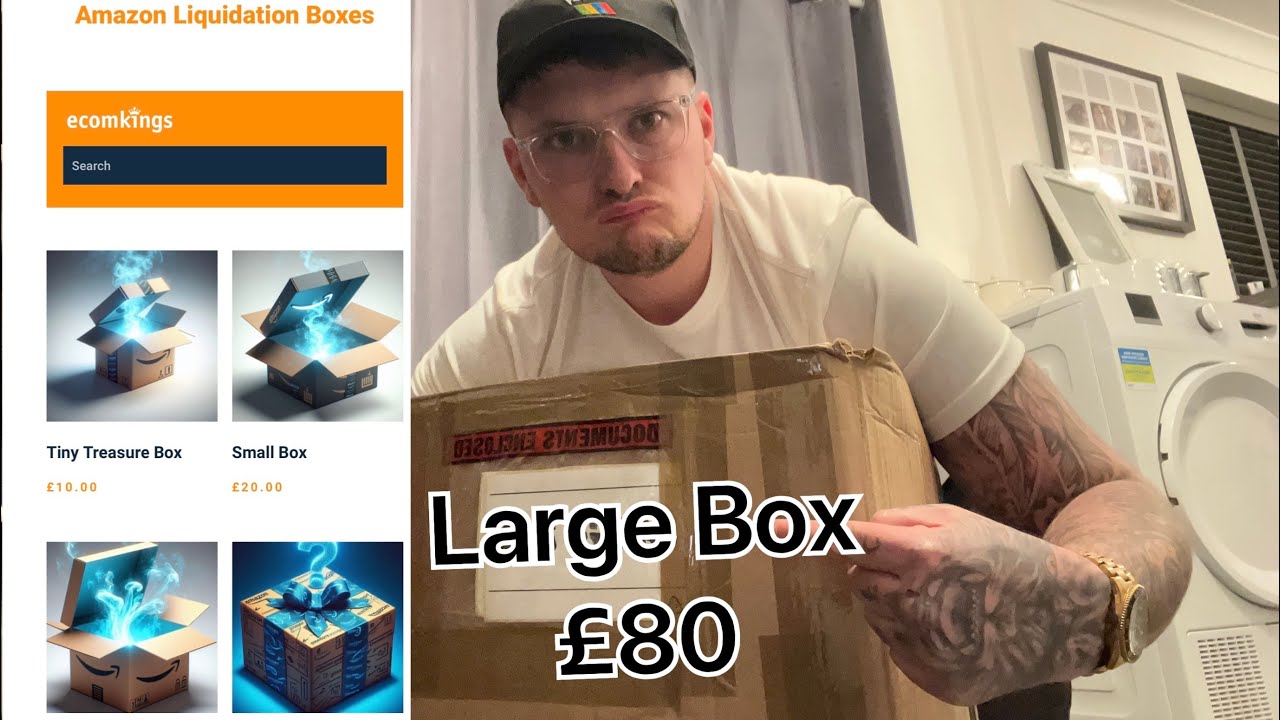 EcomKings Amazon Liquidation Large Box Review | Uk eBay Reseller