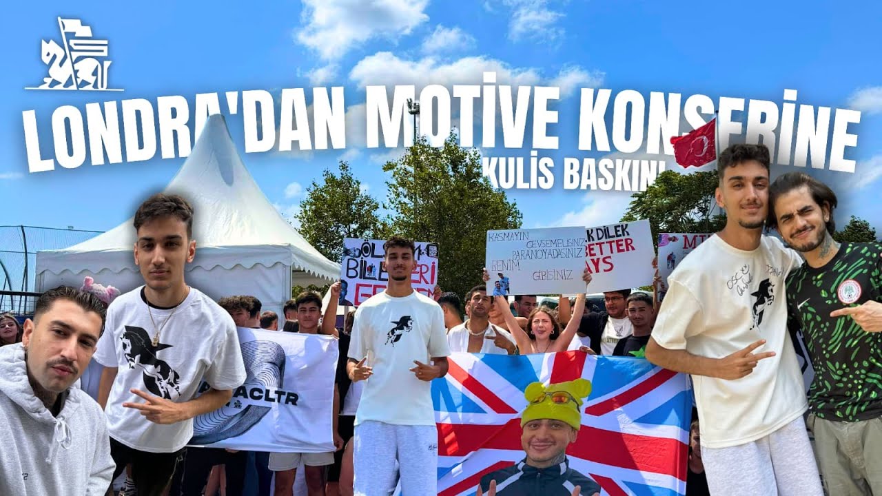 Londra'dan Motive konseri için İstanbul'a geldim! (Kulis Baskını) @motivethedon  w/Nerdesin Pango