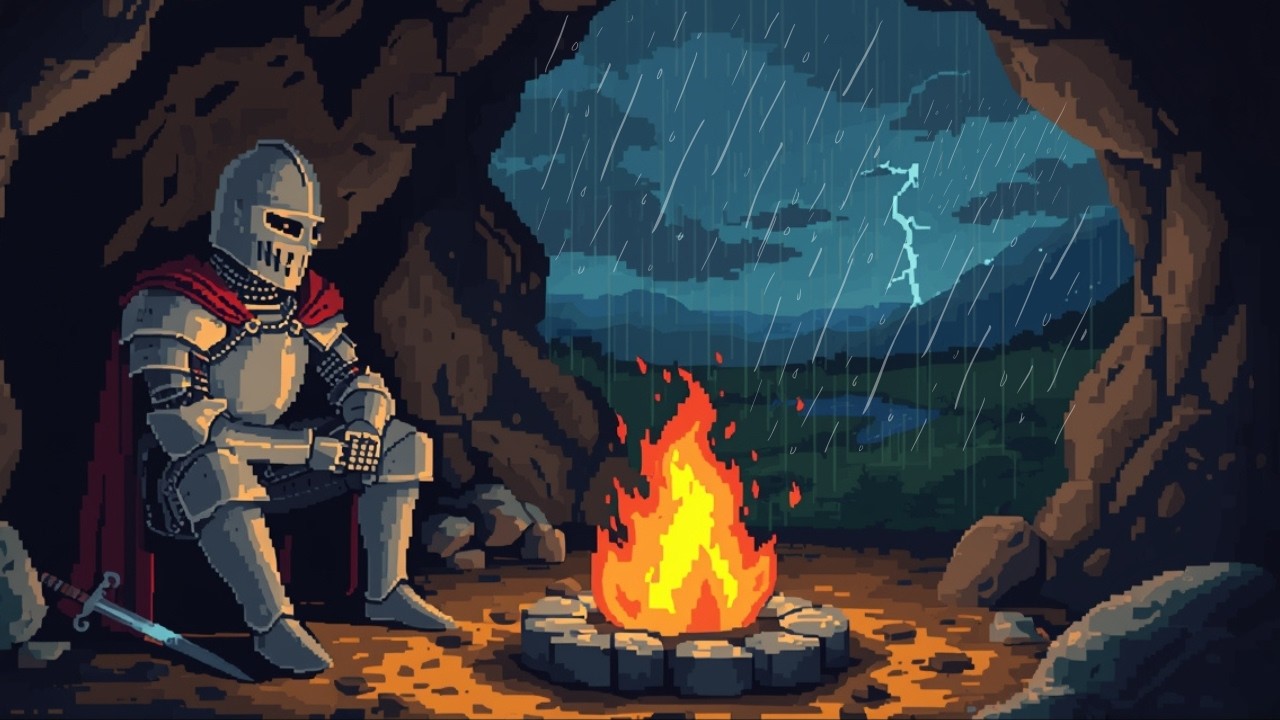 Rest, traveler... Let the storm pass