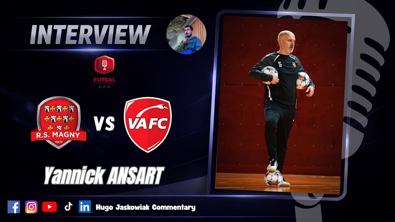 Interview 🎤 Yannick ANSART - RS MAGNY 🆚 FC VALENCIENNES