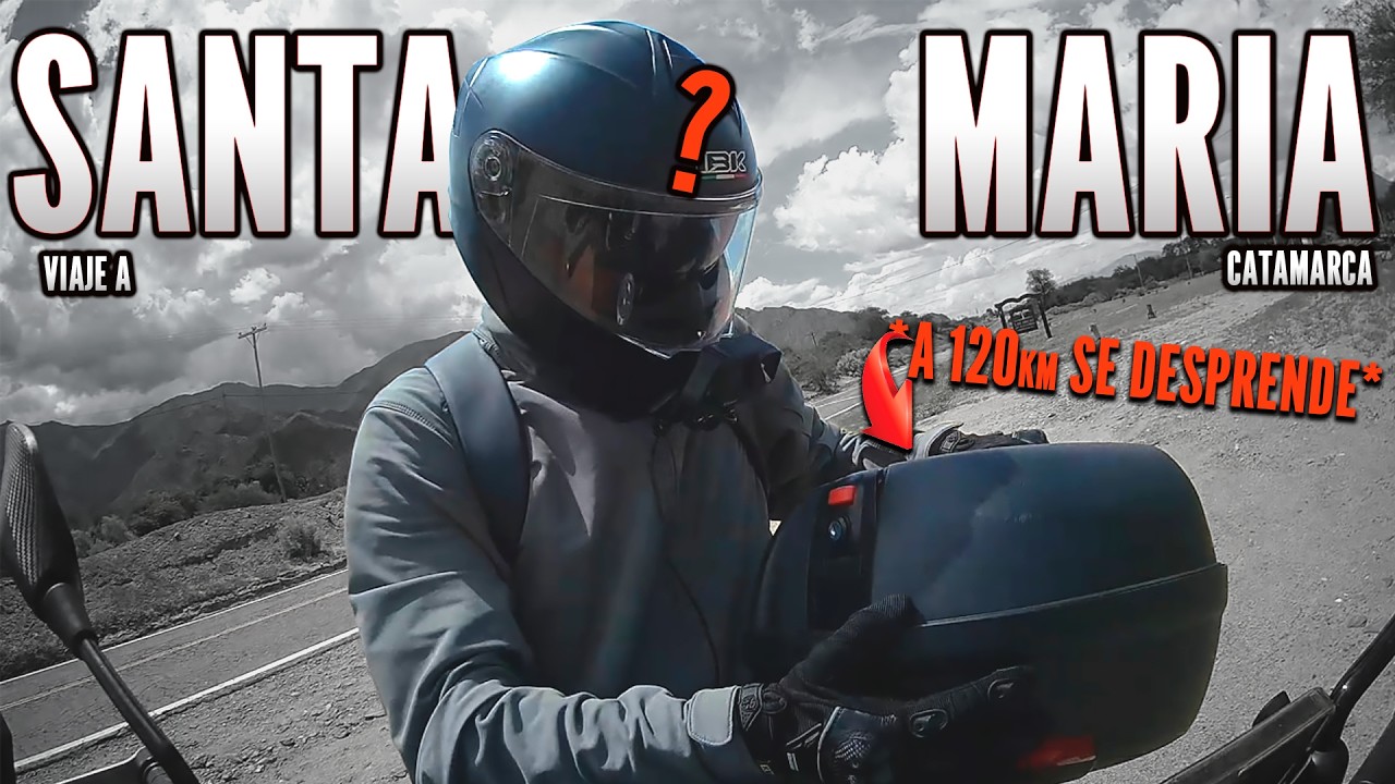 un loco viaje a STA. MARIA - CATAMARCA🏍️con CAMARA NUEVA y de JODA🔥😅 #motovlog #qjmotor #argentina