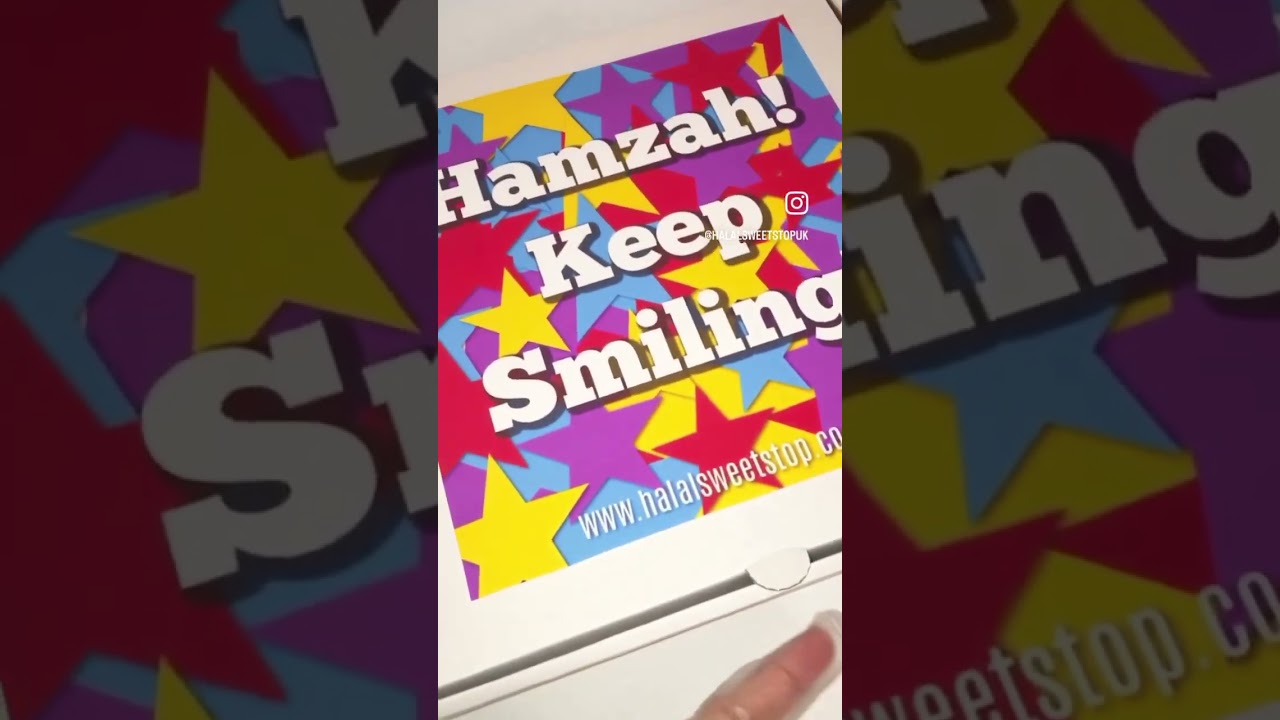 Halal Chocolate Gift Box With the Sweetest Gift Note 🍫☺️l Halal Chocolate Gifts at Halal Sweet Stop