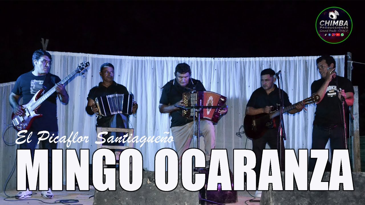 Mingo Ocaranza en los 70 Años de Rito Ruiz, Dpto  Figueroa, Sgo  del Estero