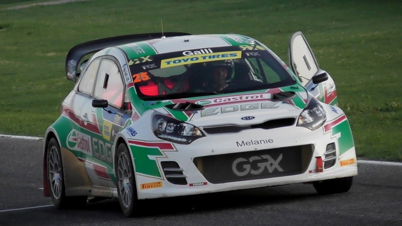 GIGI GALLI#25 KIA RIO 600HP_RALLYCROSS RACECAR / RX ITALIA 2019  ( FULL HD )