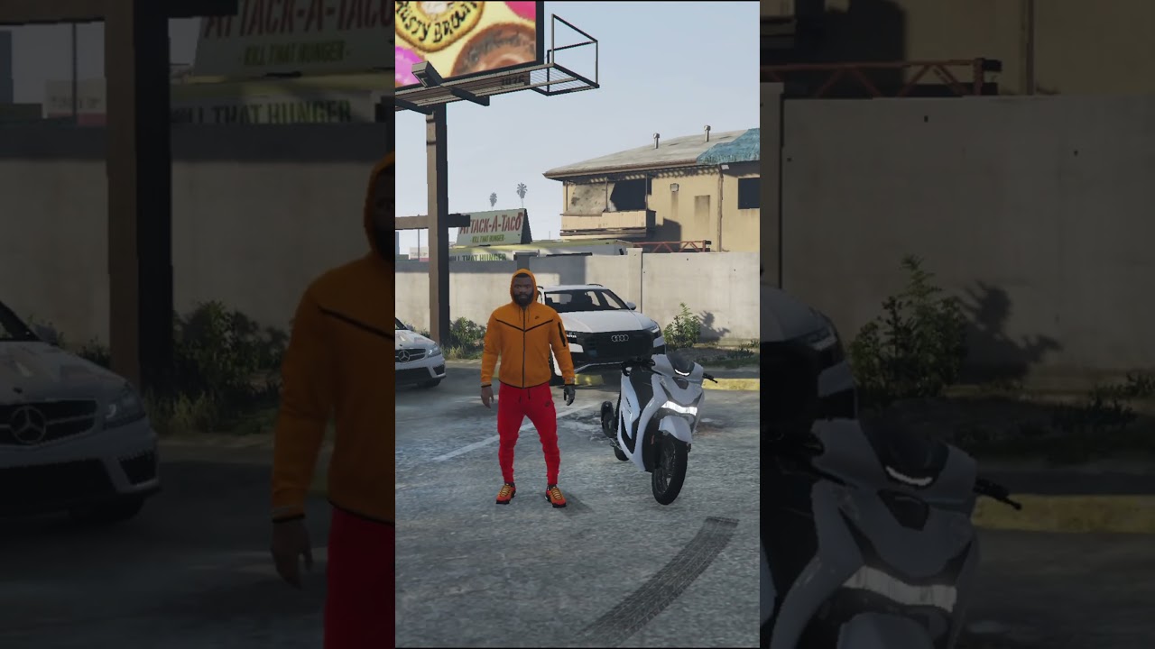Nike tech fleece and AirMax tn in GTA V