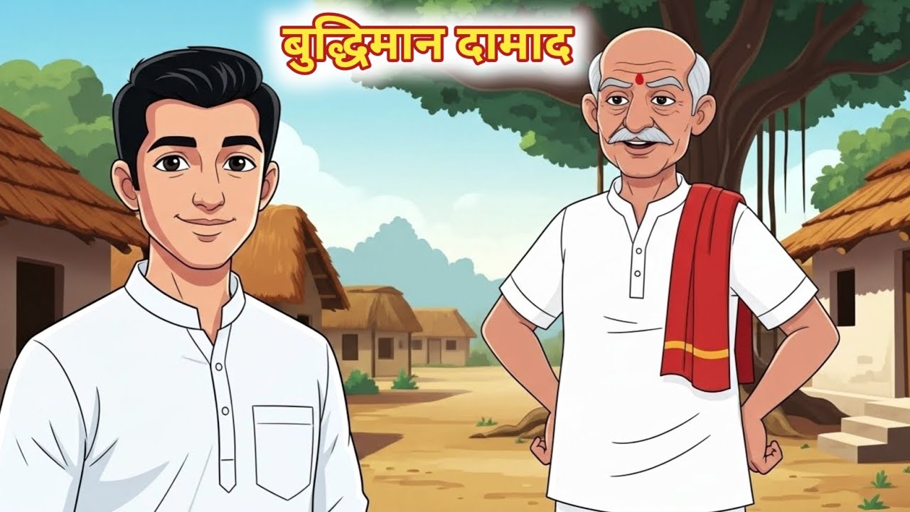 बुद्धिमान दामाद | Buddhiman Damad | Hindi Story | Moral story | Cartoon Story