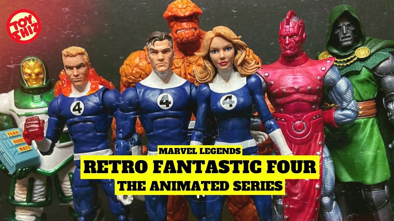 🦃 2021 Marvel Legends Retro Fantastic Four The Animated Series | Wave One | Hasbro