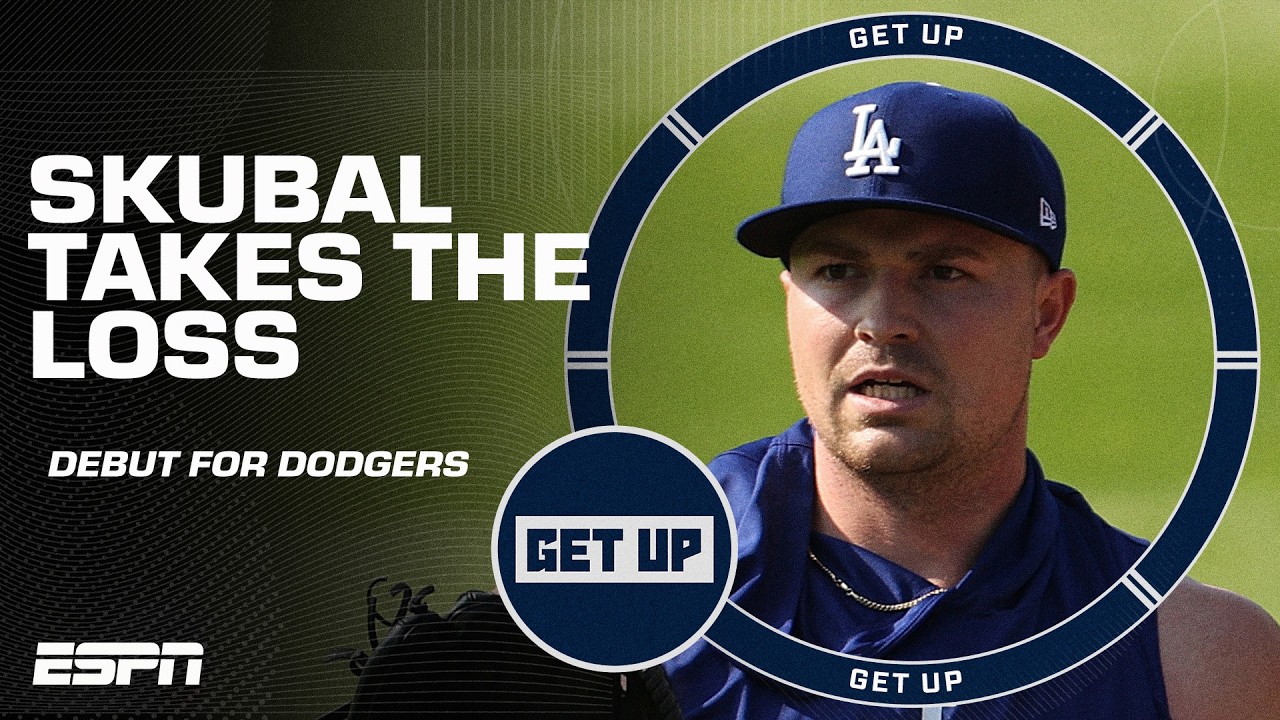 Biggest takeaways from Tarik Skubal's Dodgers debut in losing effort vs. Cubs 👀 | Get Up