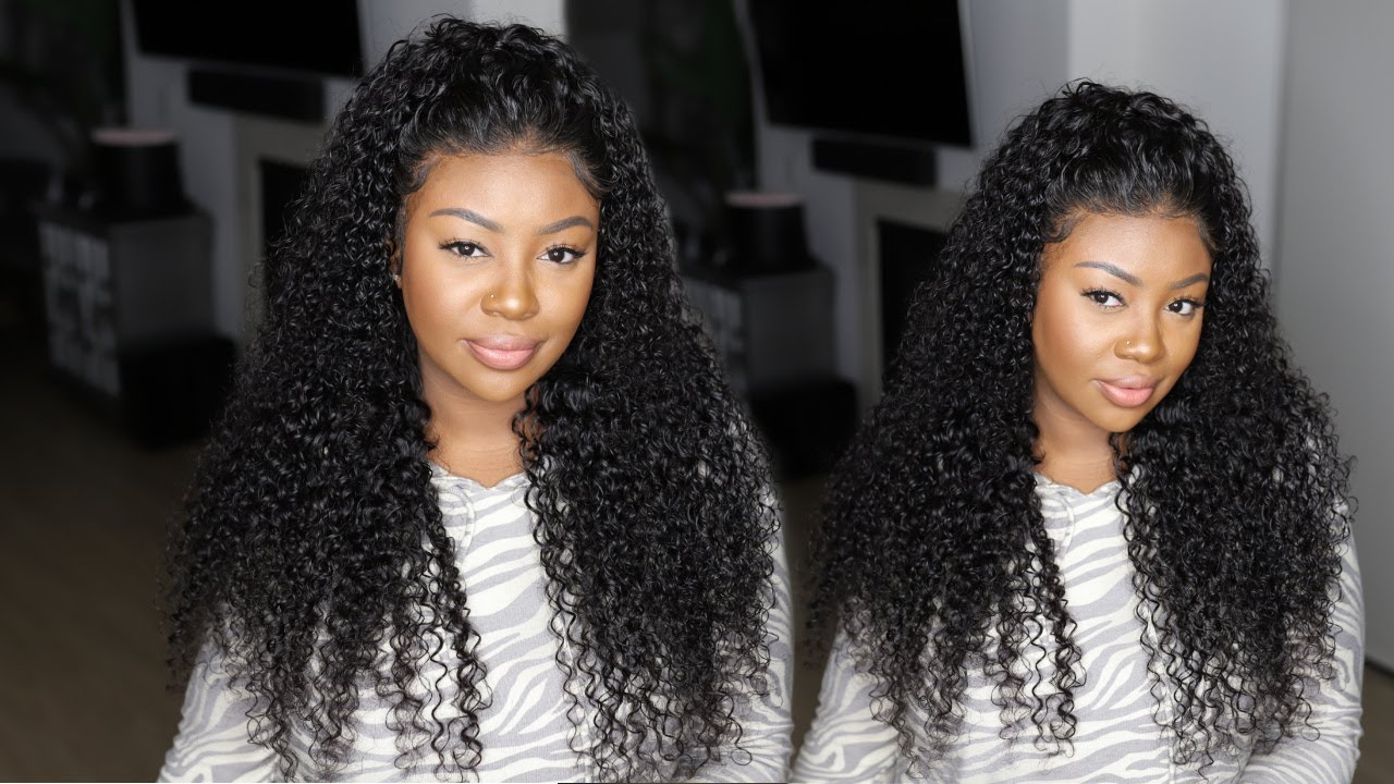 Anniversary Sale! Jerry Curl Virgin 150% Density Remy Human Hair 13*4 Lace Wig | Nadula Hair