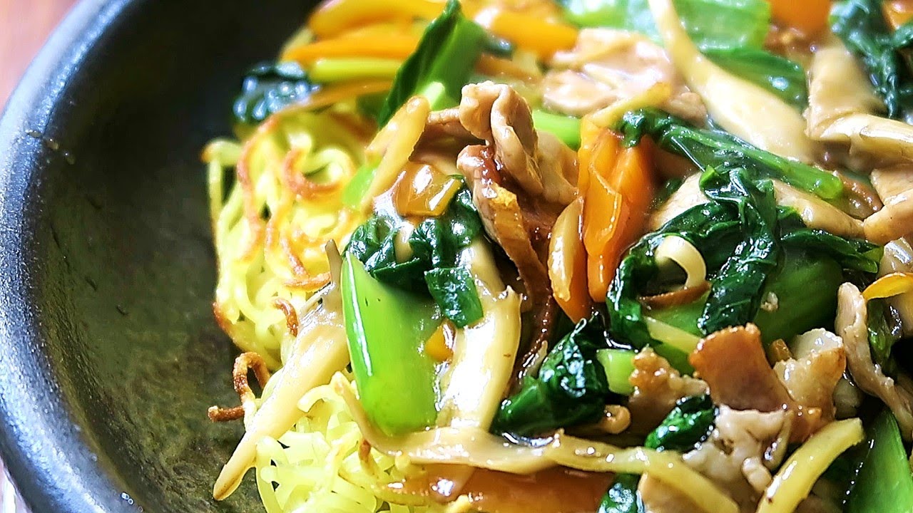 Анкаке Якисоба с рецептом ОСОБОГО СОУСА