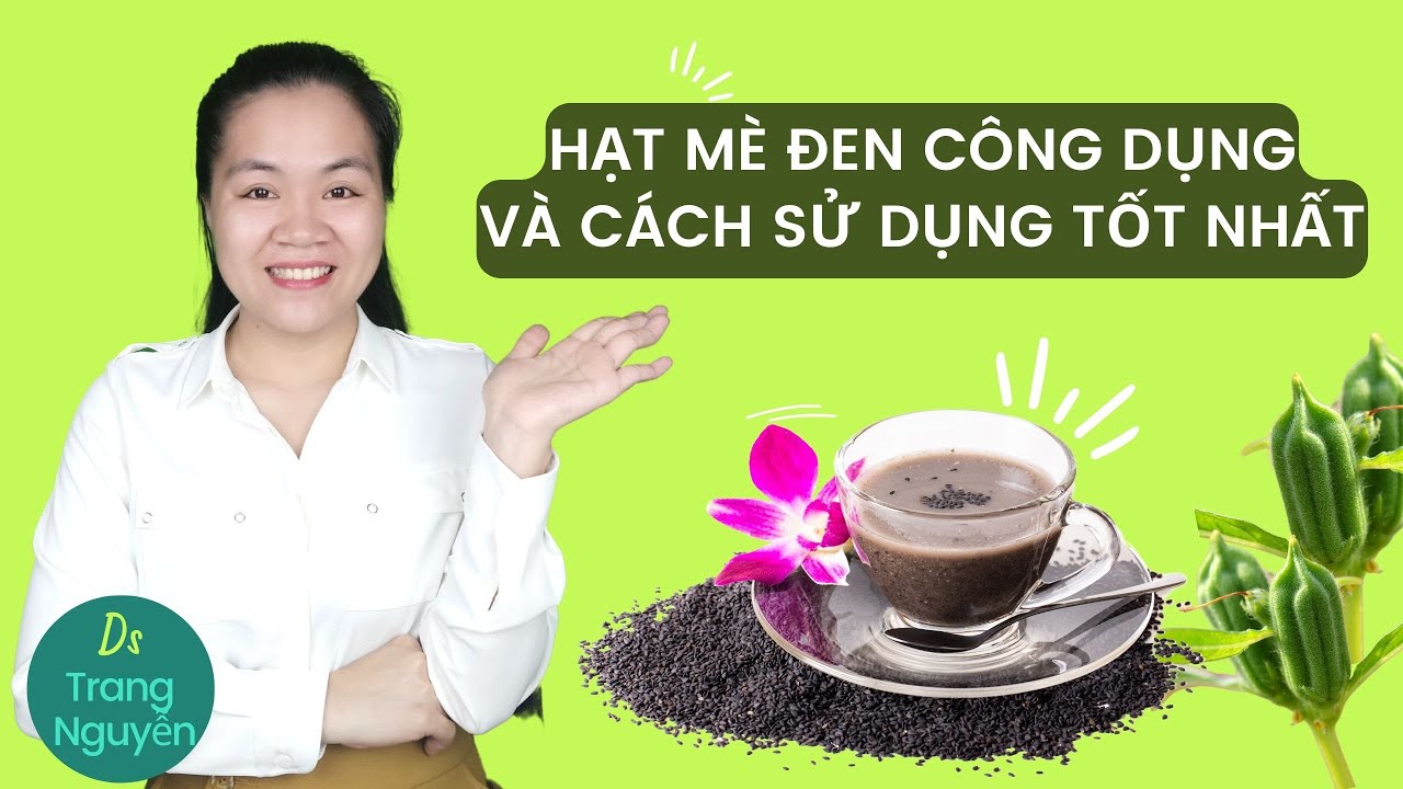 Hạt mè đen những giá trị dinh dưỡng và cách sử dụng tốt nhất