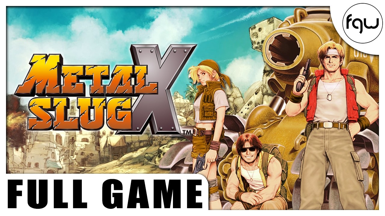 METAL SLUG X Gameplay Walkthrough FULL GAME (PC 4K 60FPS) - No Commentary