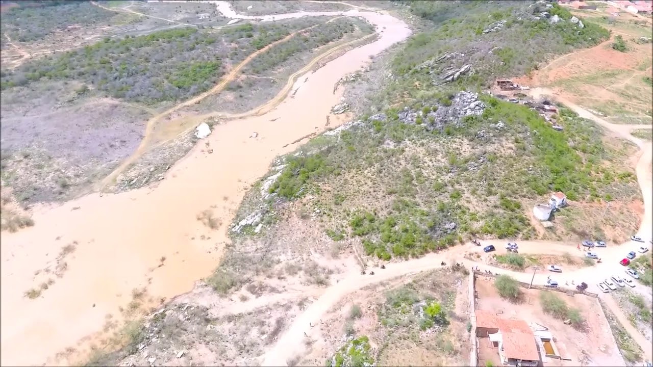 Barragens da cidade de Jataúba e do distrito de Poço Fundo - Filmadas por drone DJI PHANTOM 4