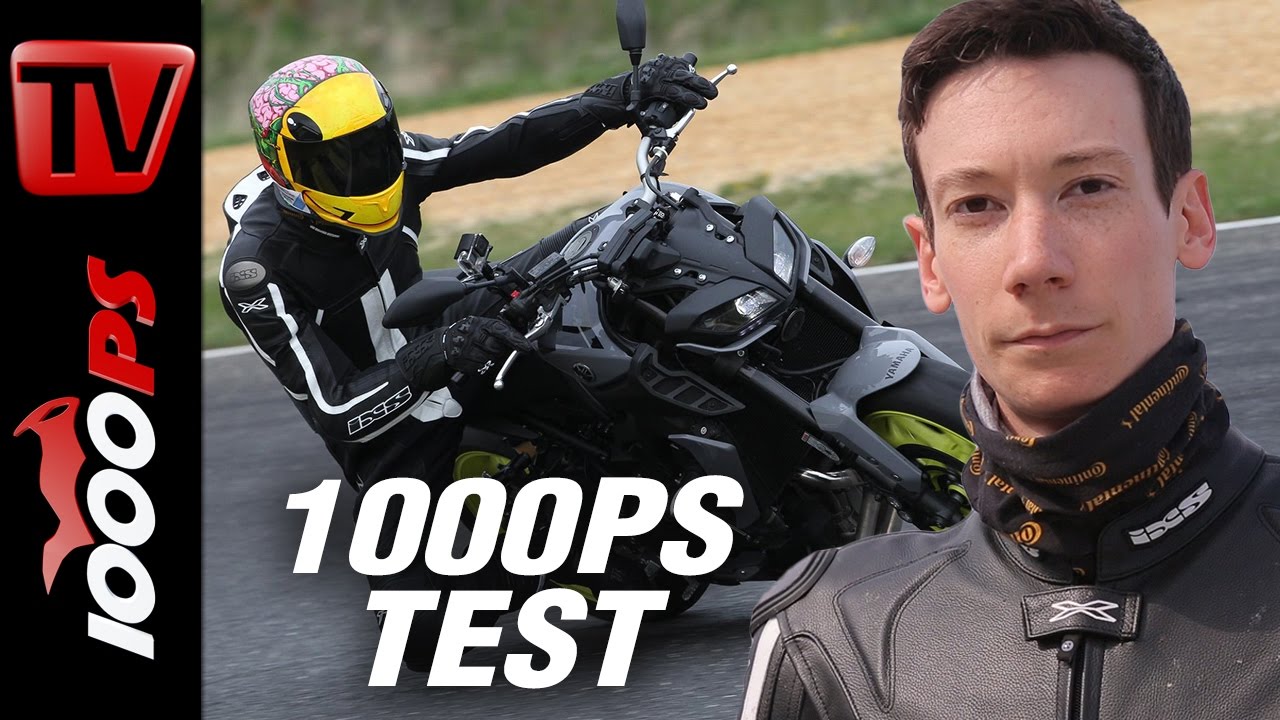 1000PS Test - Yamaha MT-09 im Tracktest - Sound - Review - deutsch