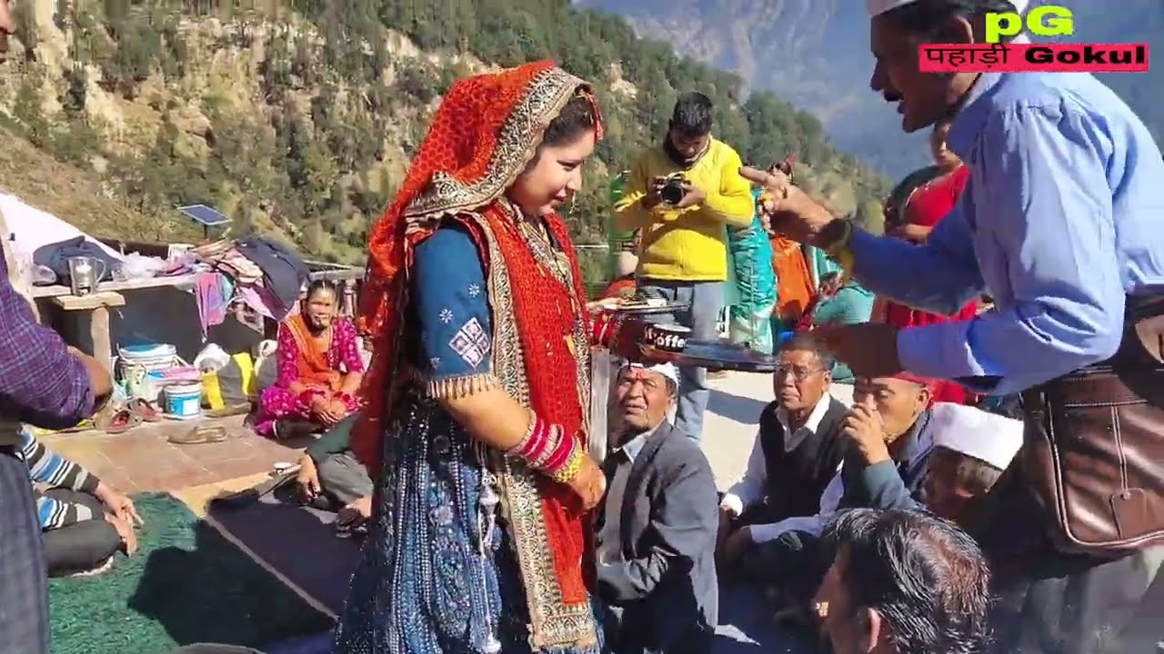 परंपरागत रीति रिवाज के साथ कुमाऊनी वेडिंग हुई पूरी ।। Villagelifestyle Kumaoni block Kumaoni wedding