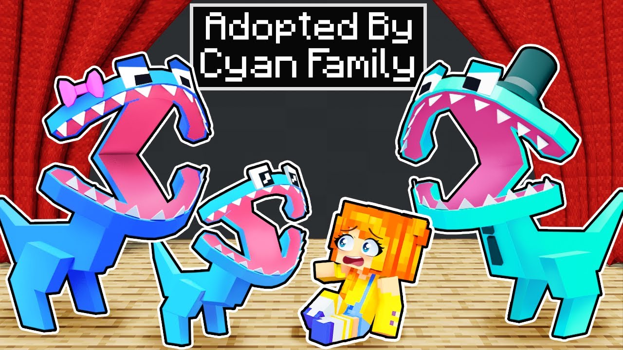 Adopted by the CYAN FAMILY in Minecraft!
