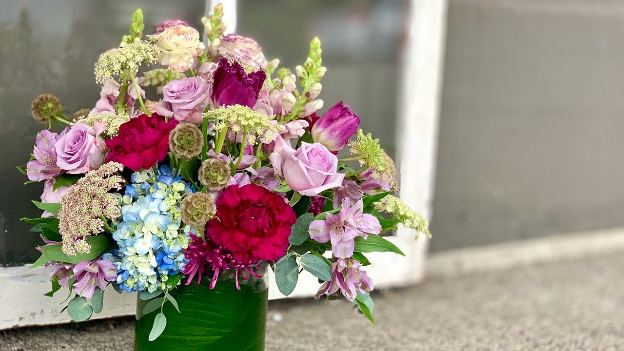 Classic Vase of Flowers