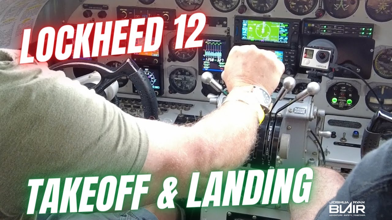 Riding in a Lockheed 12 Electra | (from the movie Amelia)