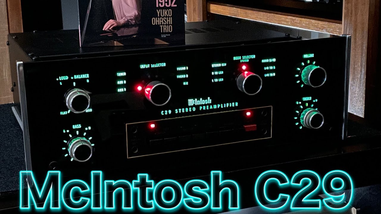 ■McIntosh C29 マッキントッシュの名機 プリアンプ！