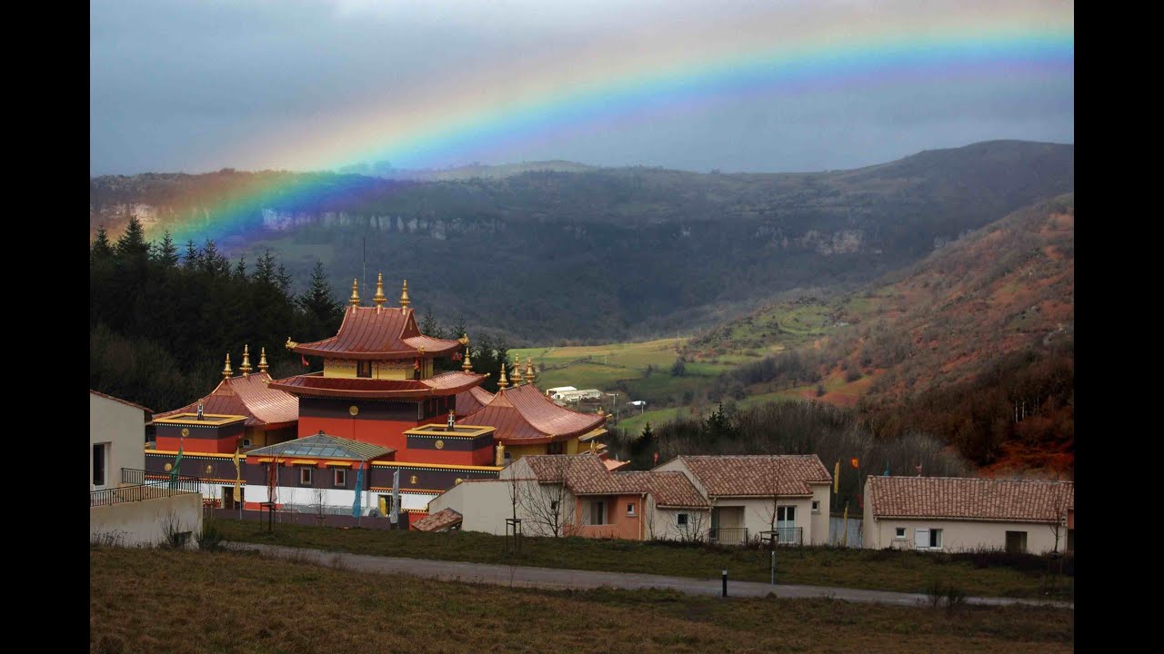 History of Lerab Ling and the Temple