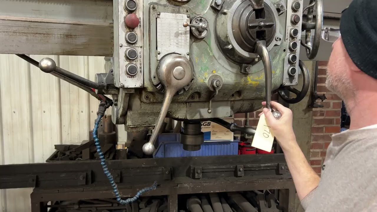 Carlton 4A Radial Arm Drill Press for Sale | Online Auction Feb 26, 2026 | Milan, IL | Bid-2-Buy.com