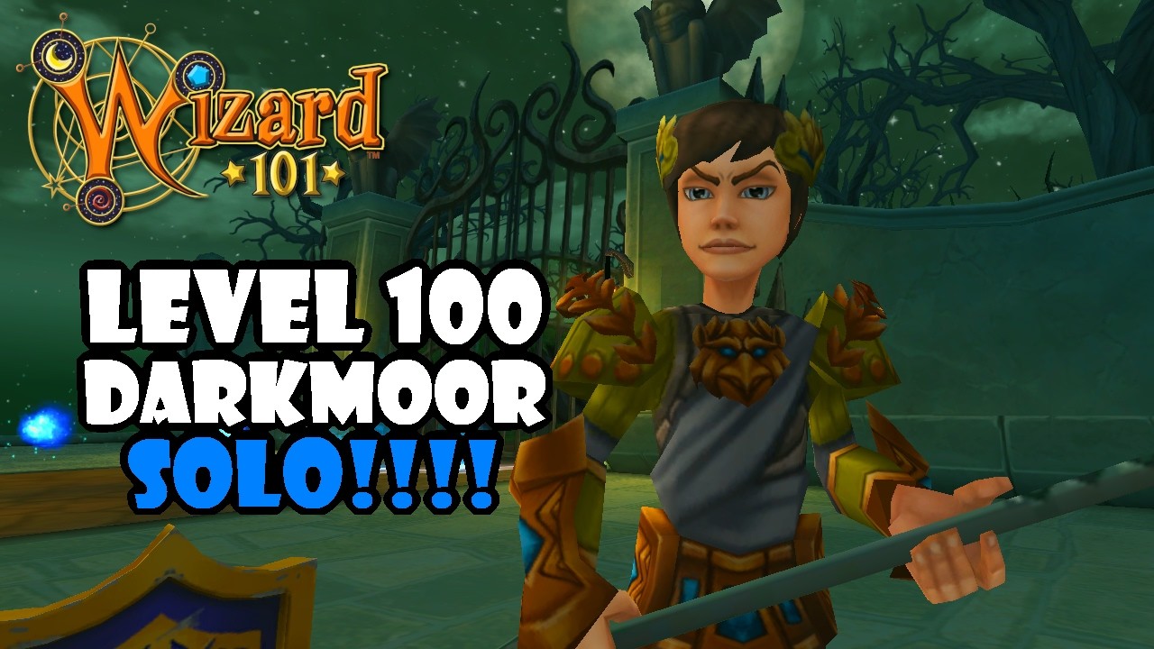 Wizard101: THE LEVEL 100 MYTH DARKMOOR SOLO! ITS GRAVEYARD TIME!!
