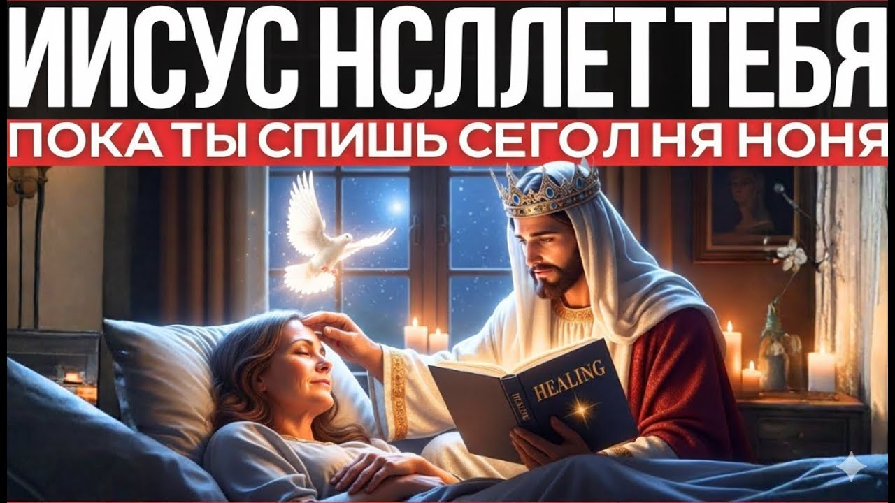 🙏 БОЖЕСТВЕННОЕ ИСЦЕЛЕНИЕ:ИИСУС УСТРАНЯЕТ ВСЮ БОЛЬ СТРАДАНИЯ И ТРУДНОСТИ | МОЛИТВА О ВОССТАНОВЛЕНИИ 🙏