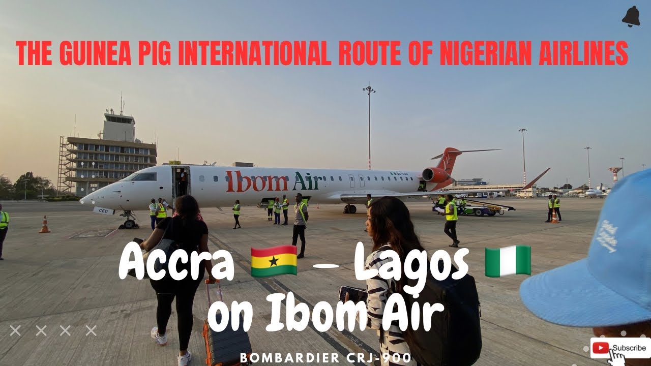 TRIPREPORT | Ibom Air [Economy] Accra 🇬🇭 - Lagos 🇳🇬 | Lagos New Airport Experience 