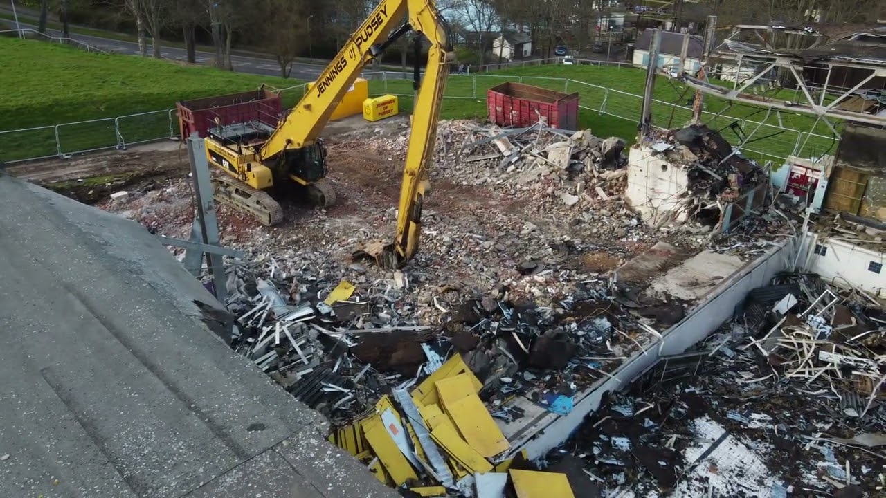Scarborough North Bay Pool demolition