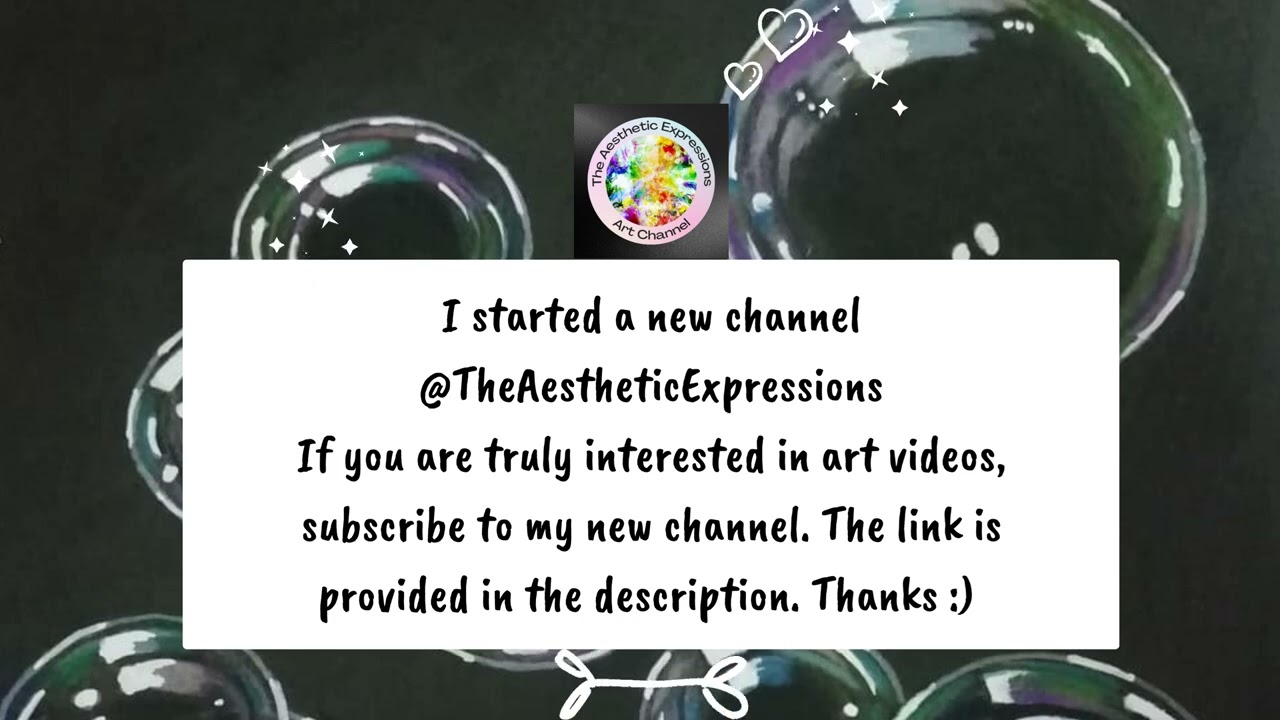 Join me on my New YouTube Channel for More Art Videos! Link is provided in the Description