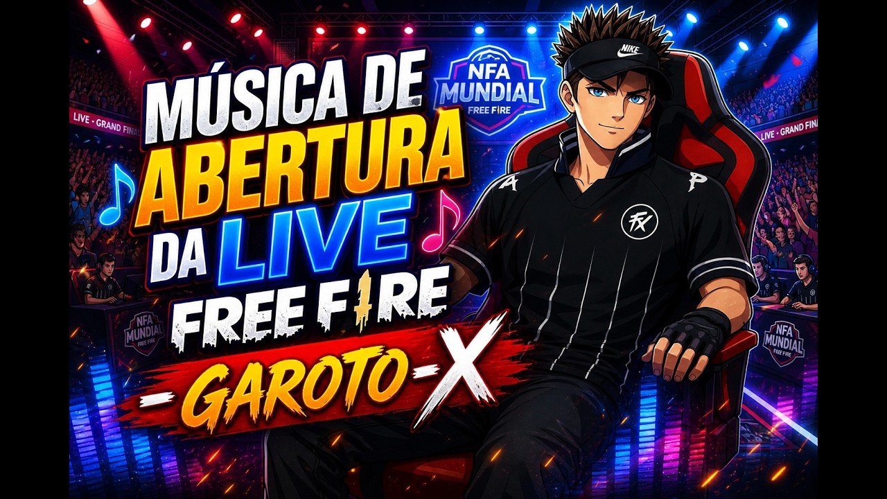 Música de Abertura da Live Free Fire – GAROTO-X