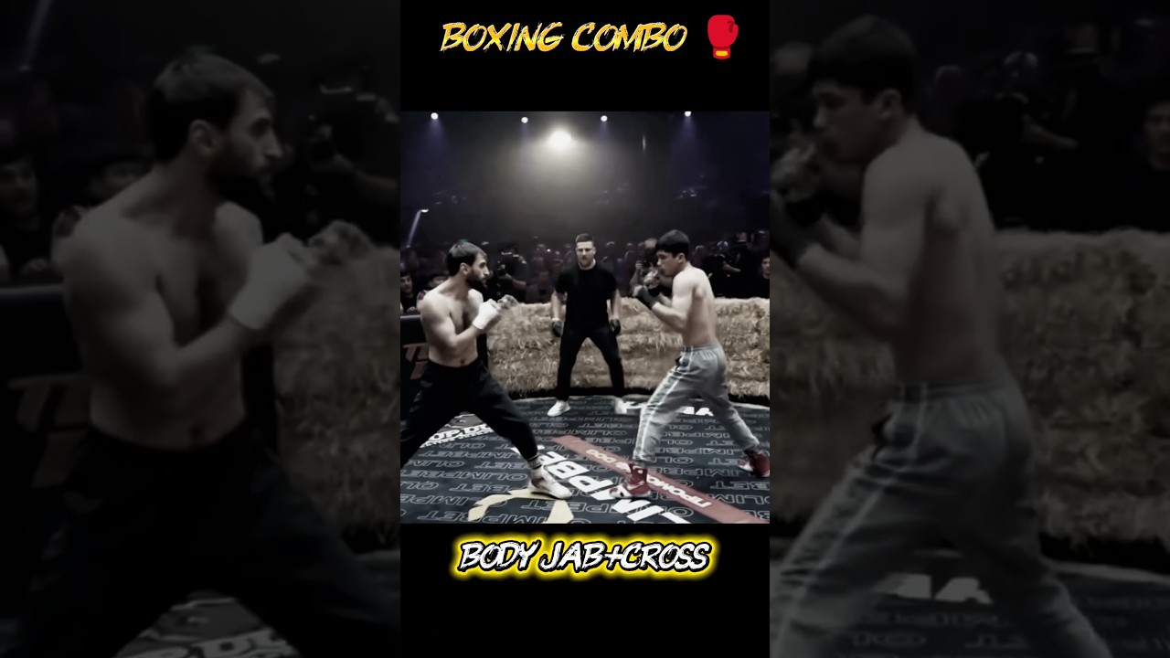 body jab+cross combo 🥊
