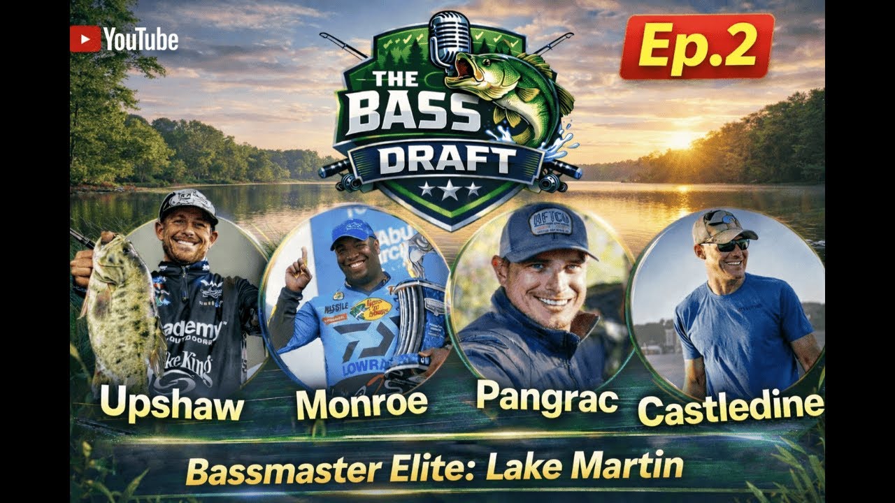 Bass Draft: Bassmaster Elite: Озеро Мартин, эпизод 2 (2026)