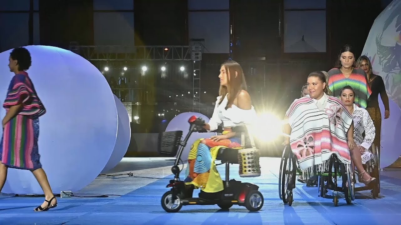 A fashion show in Colombia embraces a diverse set of models