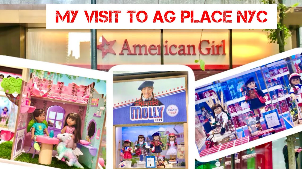 My Visit to AG American Girl Place NYC New York City: Store Tour, New Displays, Molly Re-Release