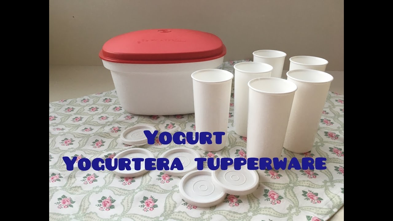 Yogurt Yogurtera Tupperware