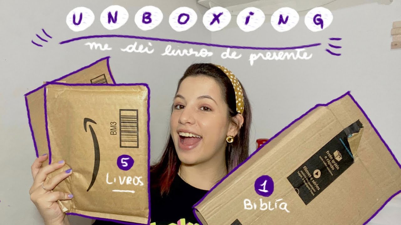 UNBOXING DE ANIVERSÁRIO | resolvi me presentear com livros & bíblia.
