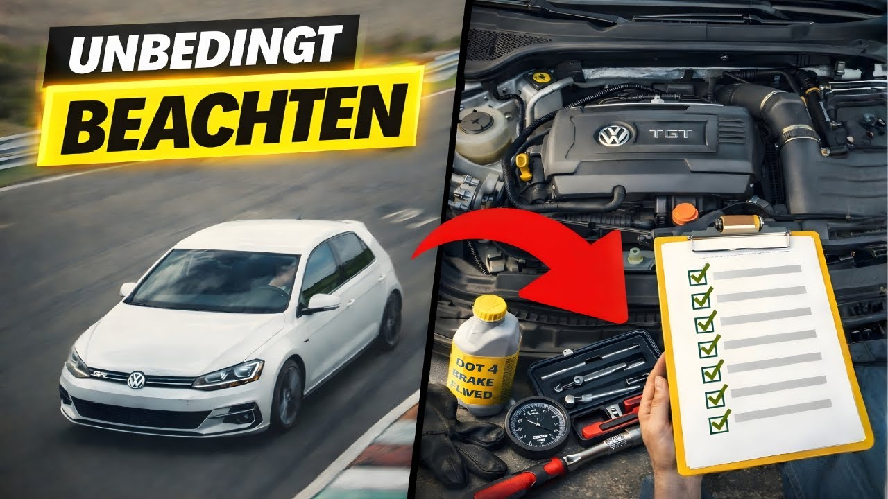 Fahre keinen Trackday, bevor du diese 7 Checks am Auto gemacht hast