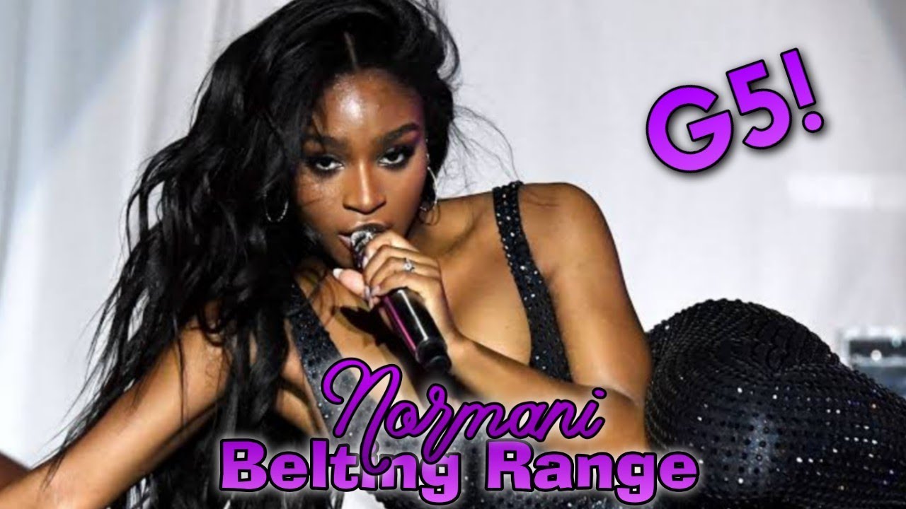 NORMANI | Live Belting Range!! (A4 - G5)