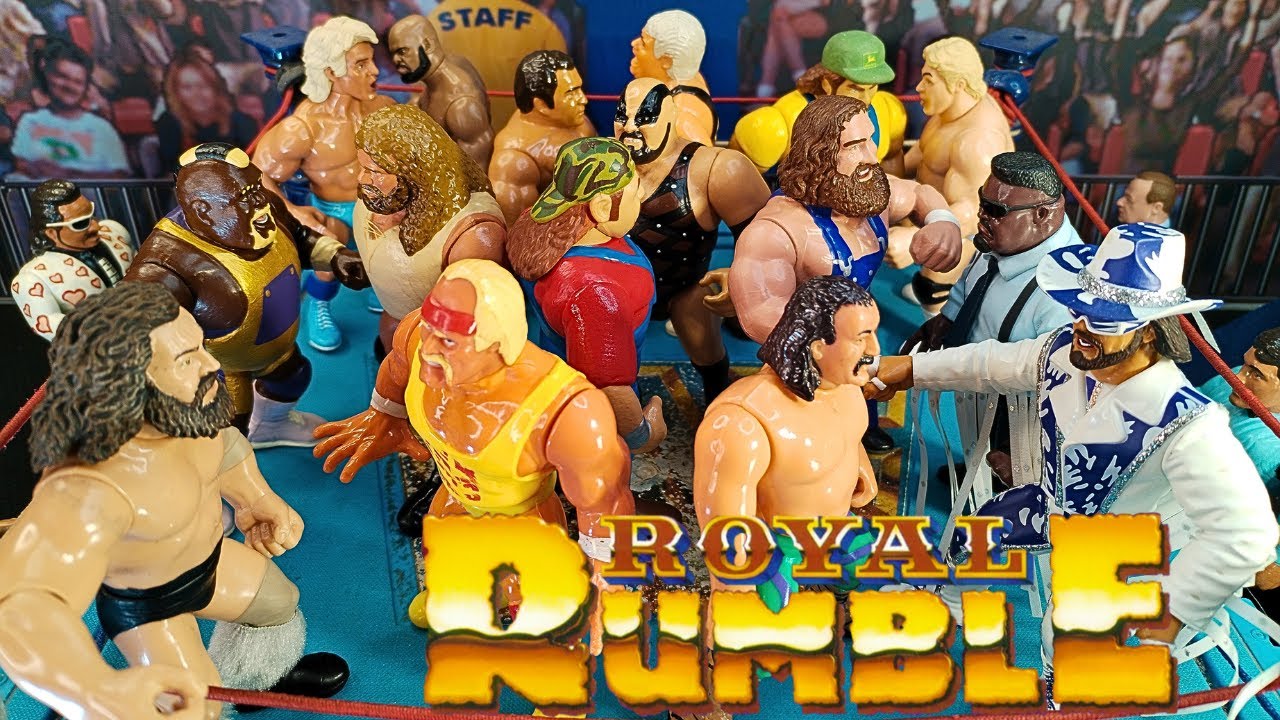 Матч «Королевская битва» | WWE «Королевская битва» 2026 | Фигурки WWE WWF от Hasbro