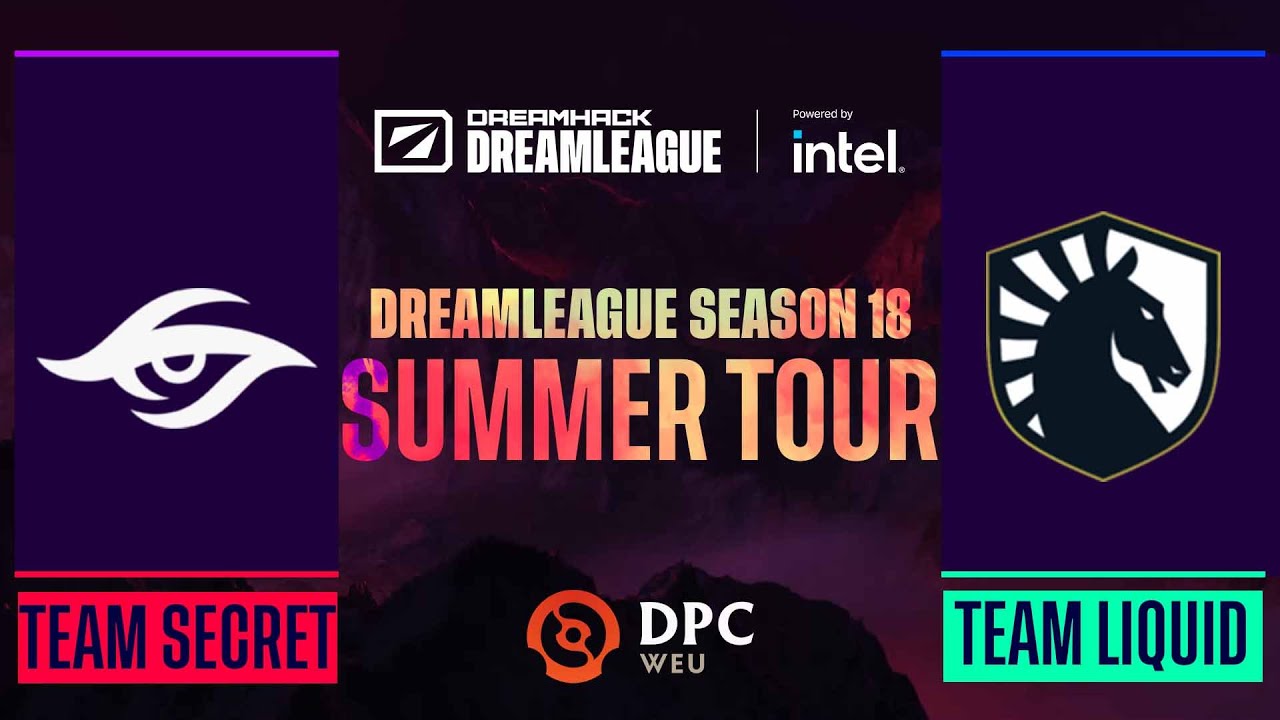 Dota2 - Team Liquid vs. Team Secret - Game 1 - DPC WEU Tour 3 - DreamLeague Season 18