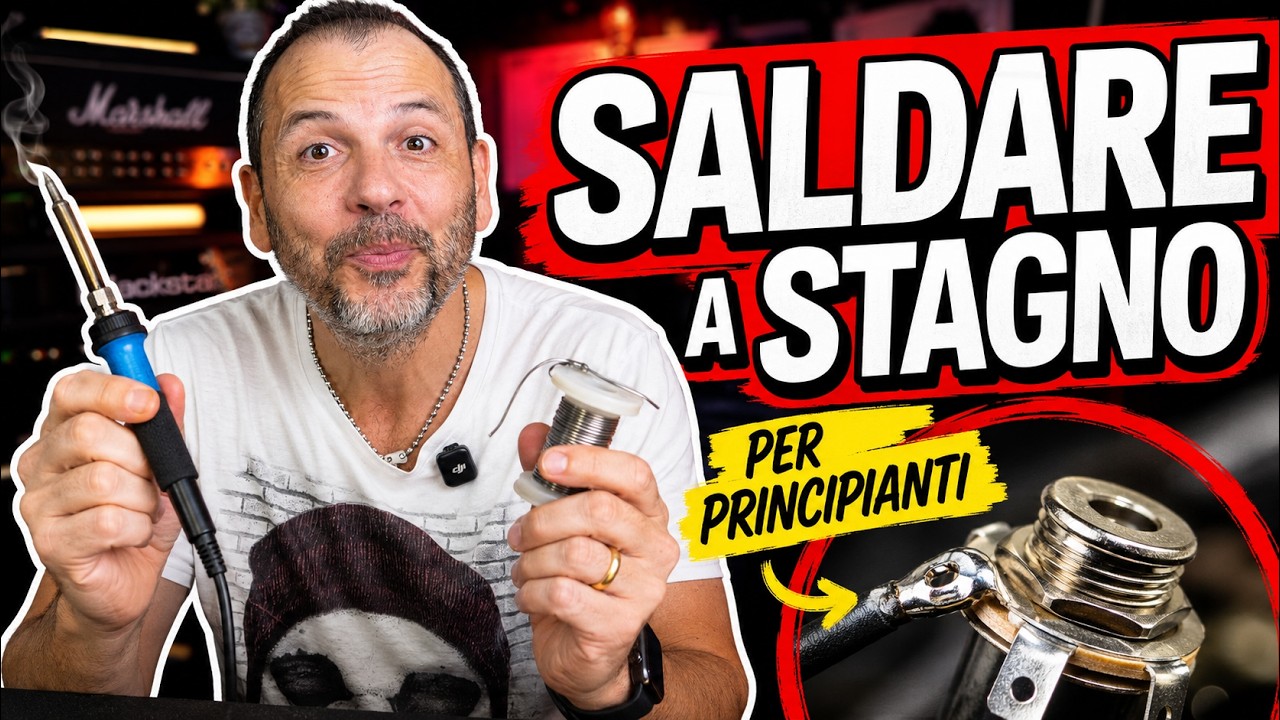 Come saldare a Stagno. Tutorial per Principianti!