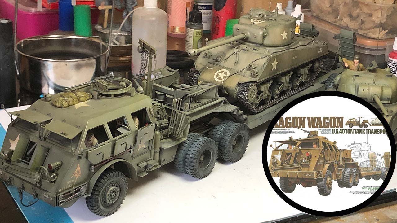 Full build 1/35 Tamiya Dragon Wagon